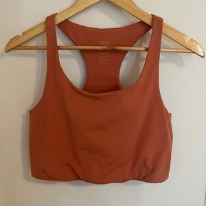 Girlfriend Collective Terracotta Sports Bra